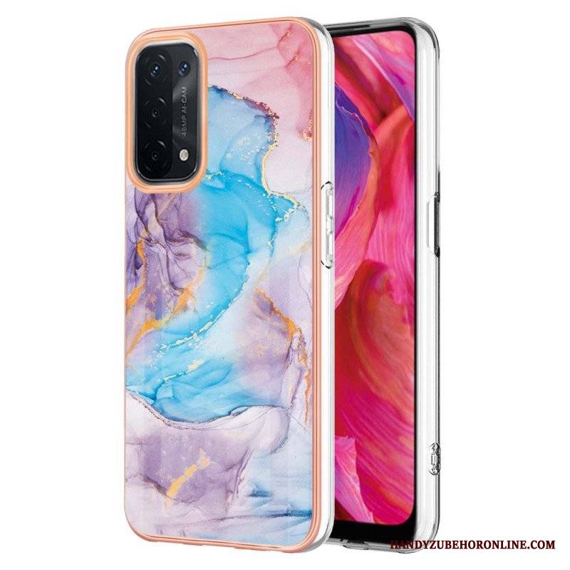 Etui do Oppo A54 5G / A74 5G Marmur