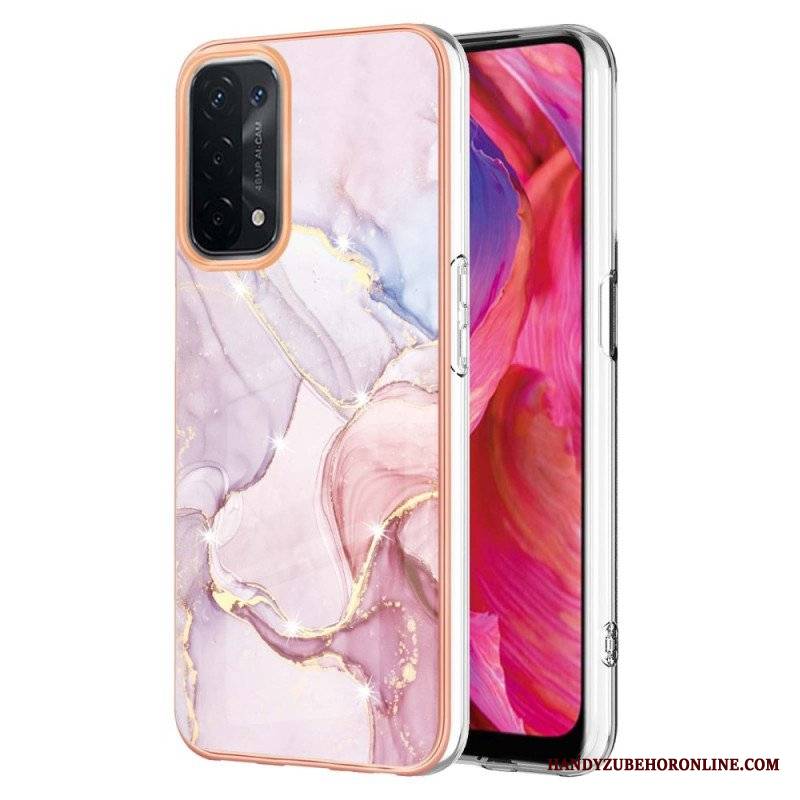 Etui do Oppo A54 5G / A74 5G Marmurowy Projekt