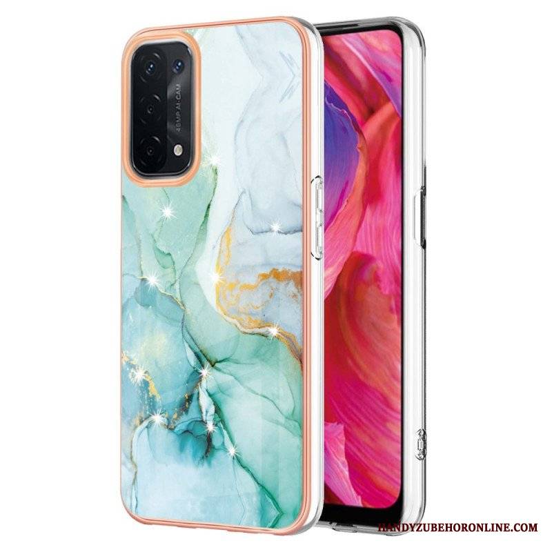 Etui do Oppo A54 5G / A74 5G Marmurowy Projekt