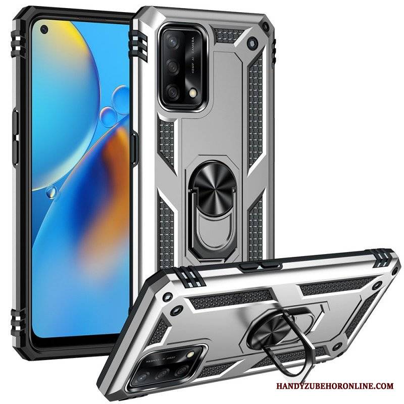 Etui do Oppo A74 4G Pierścionek Premium