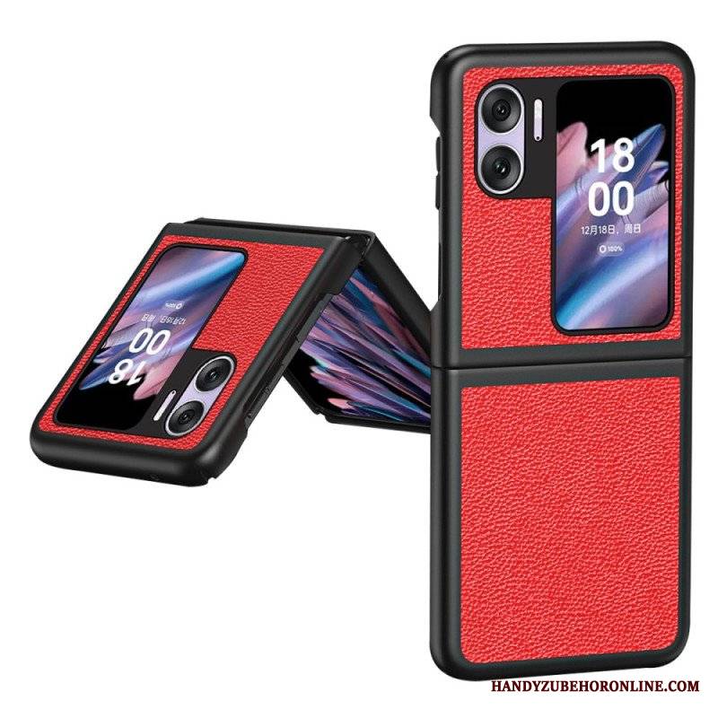 Etui do Oppo Find N2 Flip Etui Folio Sztuczna Skóra Liczi