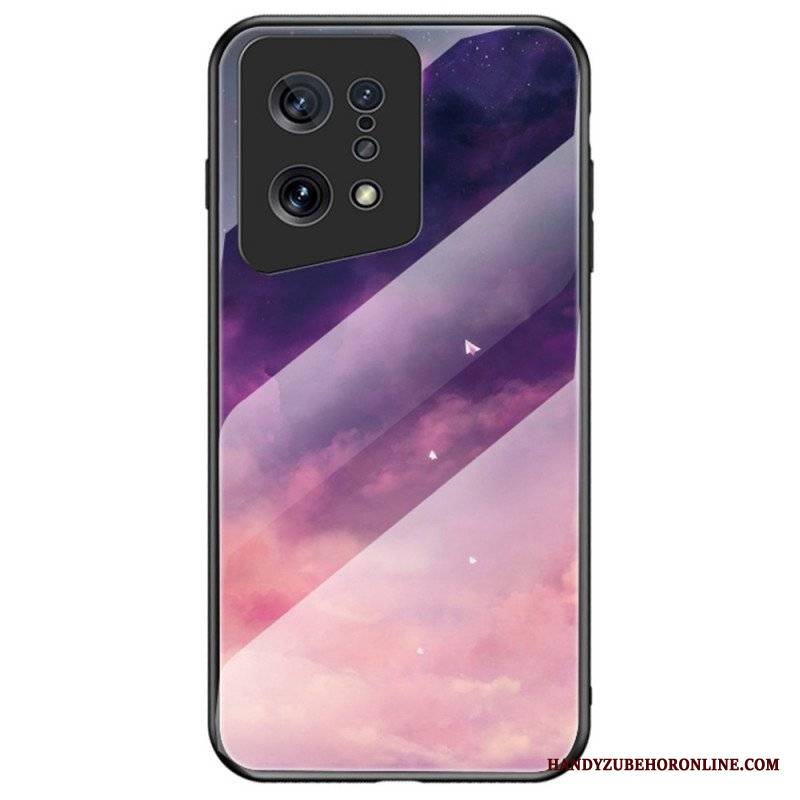 Etui do Oppo Find X5 Marmurowe Szkło Hartowane