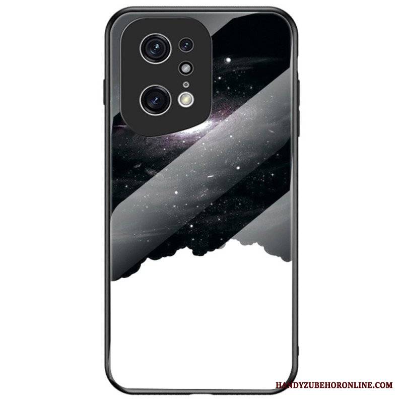 Etui do Oppo Find X5 Pro Marmurowe Szkło Hartowane