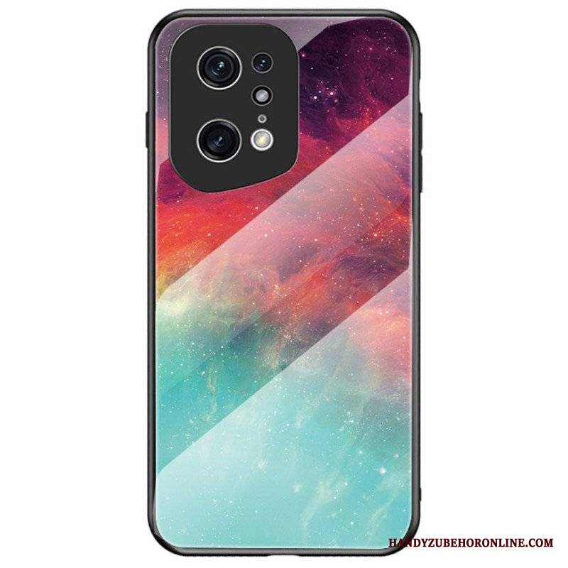 Etui do Oppo Find X5 Pro Marmurowe Szkło Hartowane