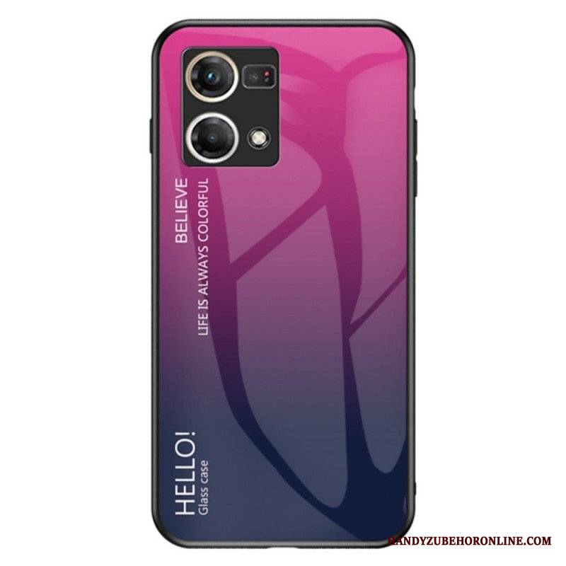 Etui do Oppo Reno 7 Szkło Hartowane Witam