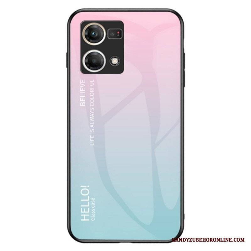 Etui do Oppo Reno 7 Szkło Hartowane Witam