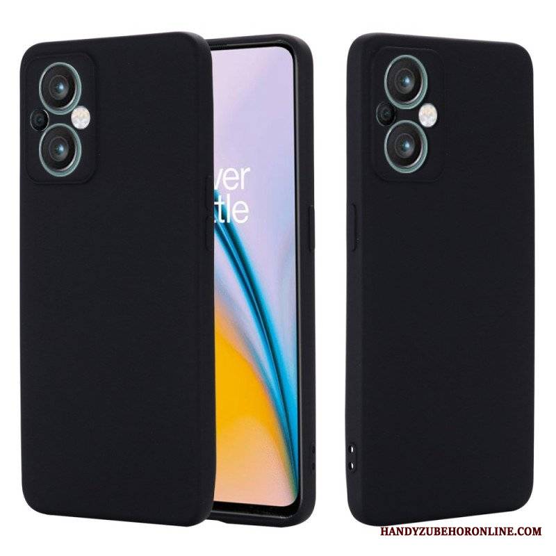 Etui do Oppo Reno 8 Lite z Łańcuch Płynny Silikon W Paski