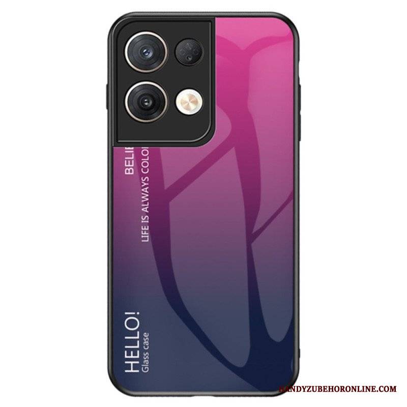 Etui do Oppo Reno 8 Pro Szkło Hartowane Witam