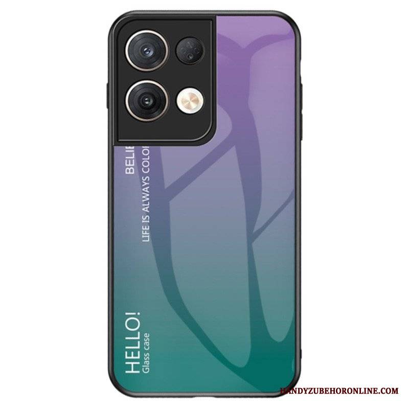 Etui do Oppo Reno 8 Pro Szkło Hartowane Witam