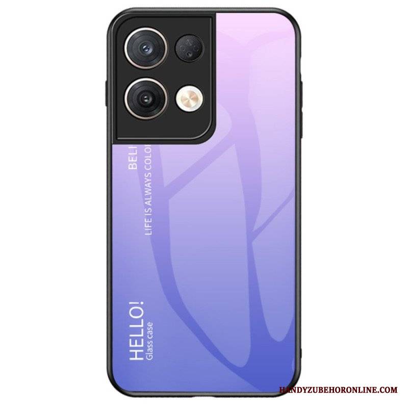 Etui do Oppo Reno 8 Pro Szkło Hartowane Witam