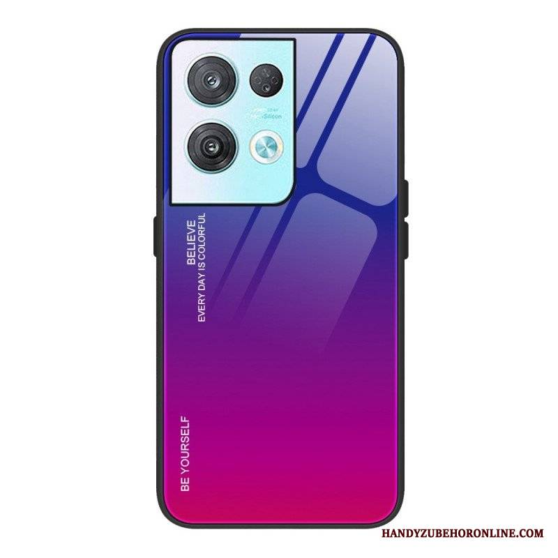 Etui do Oppo Reno 8 Pro Uwierz W Szkło Hartowane