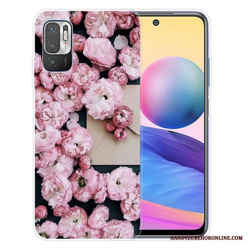 Etui do Poco M3 Pro 5G Intensywne Kwiaty