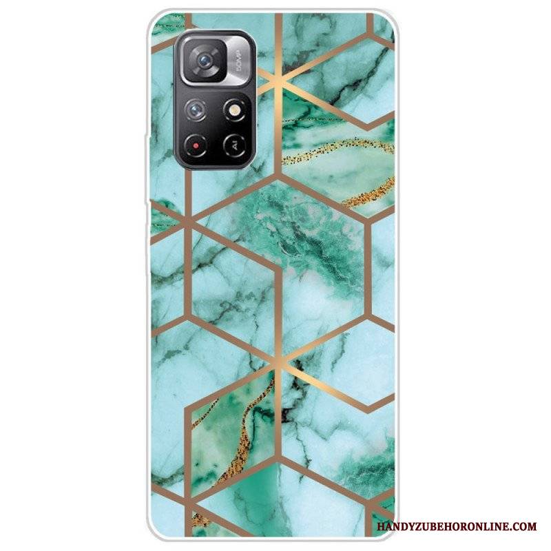 Etui do Poco M4 Pro 5G Designerski Marmur