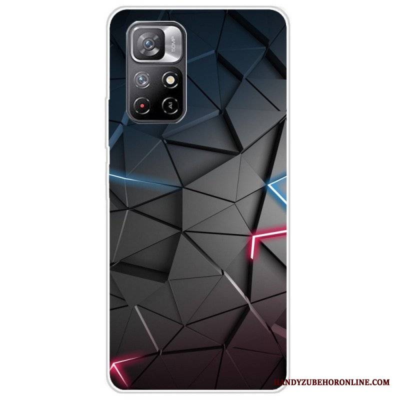 Etui do Poco M4 Pro 5G Elastyczna Geometria