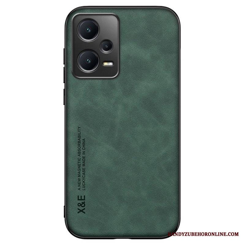 Etui do Poco X5 Pro 5G Skóra Z Efektem Skóry X&e