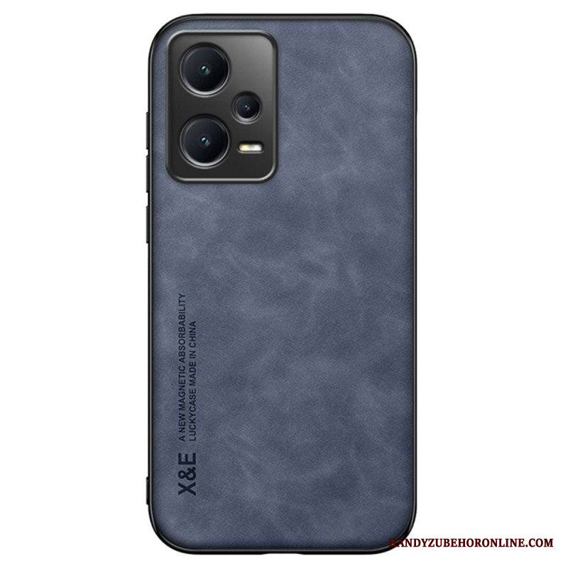 Etui do Poco X5 Pro 5G Skóra Z Efektem Skóry X&e