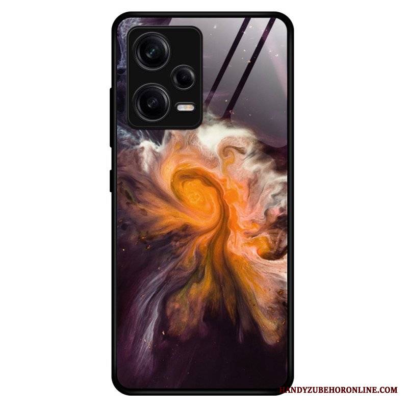 Etui do Poco X5 Pro 5G Szkło Hartowane W Kolorach Marmuru