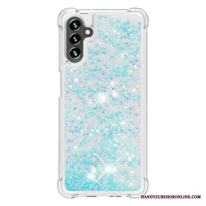 Etui do Samsung Galaxy A13 5G / A04s Pragnienia Cekiny