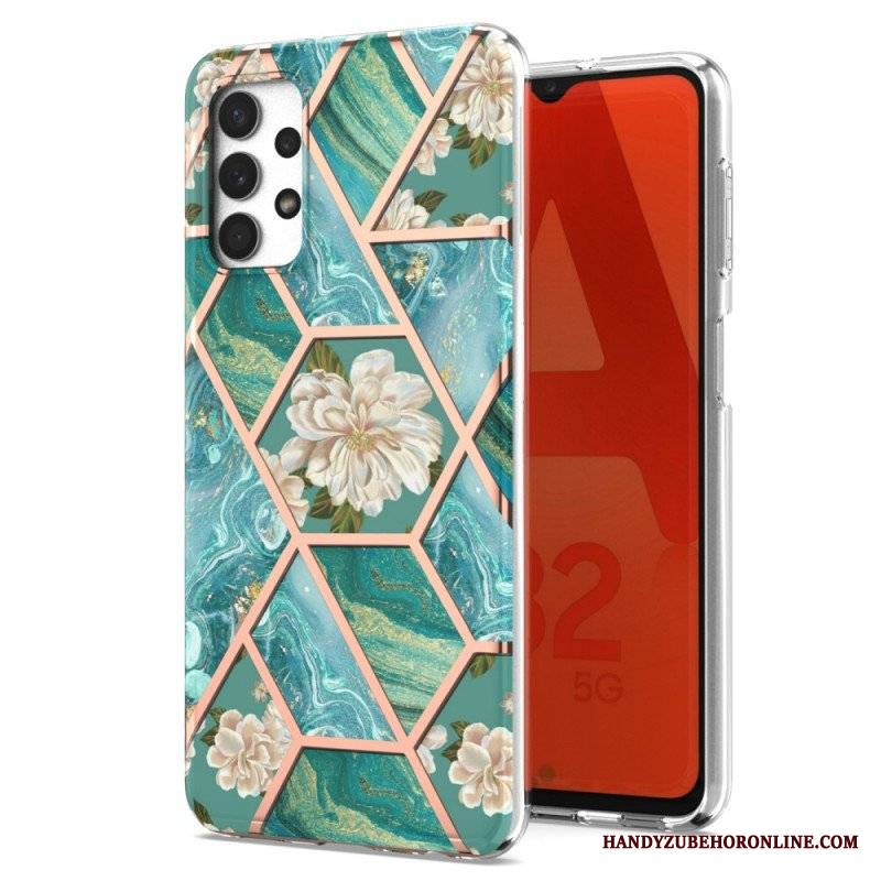 Etui do Samsung Galaxy A13 Kwiaty