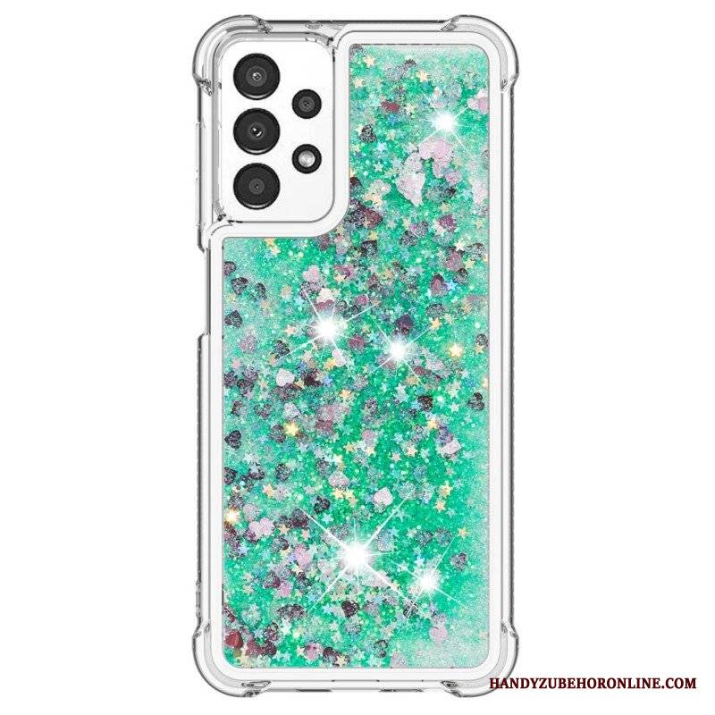 Etui do Samsung Galaxy A13 Pragnienia Cekiny