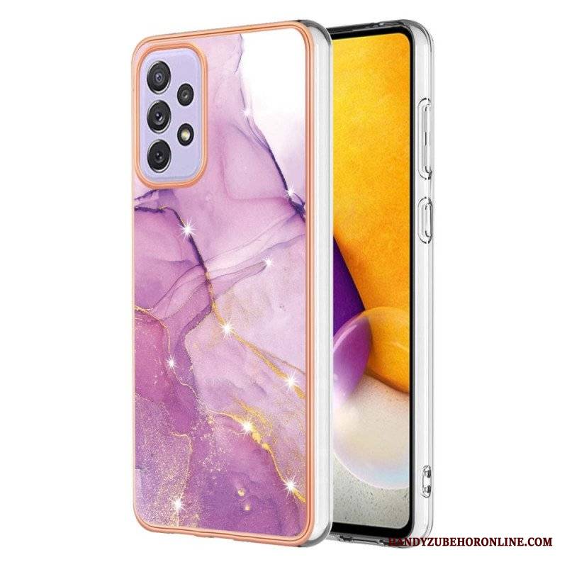 Etui do Samsung Galaxy A13 Silikonowy Elastyczny Marmur