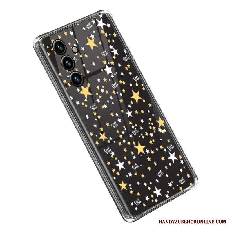 Etui do Samsung Galaxy A14 / A14 5G Gwiazdy / Serca