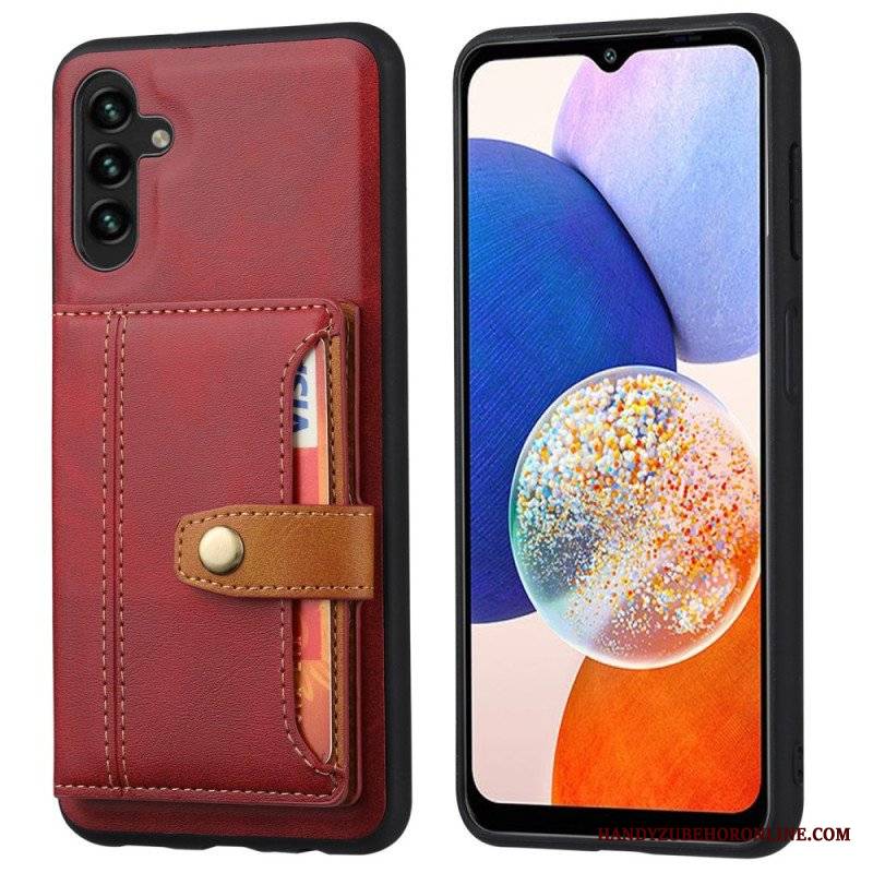 Etui do Samsung Galaxy A14 / A14 5G Pasek Podtrzymujący Posiadacza Karty