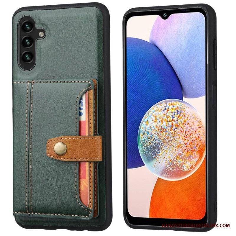 Etui do Samsung Galaxy A14 / A14 5G Pasek Podtrzymujący Posiadacza Karty