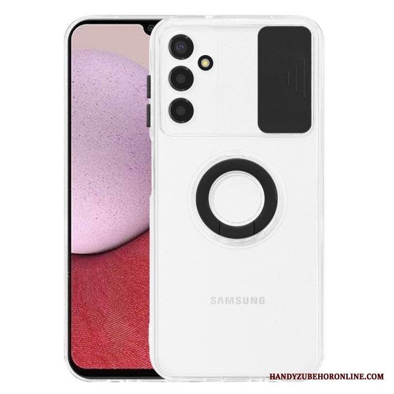 Etui do Samsung Galaxy A14 / A14 5G Przezroczysty Z Pierścieniem Podtrzymującym