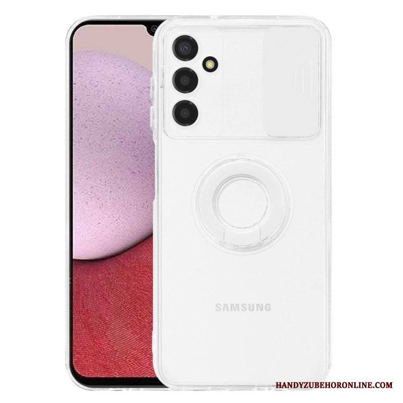 Etui do Samsung Galaxy A14 / A14 5G Przezroczysty Z Pierścieniem Podtrzymującym