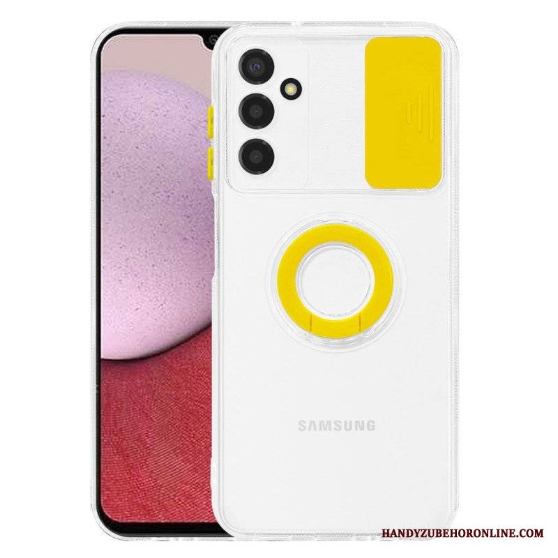 Etui do Samsung Galaxy A14 / A14 5G Przezroczysty Z Pierścieniem Podtrzymującym