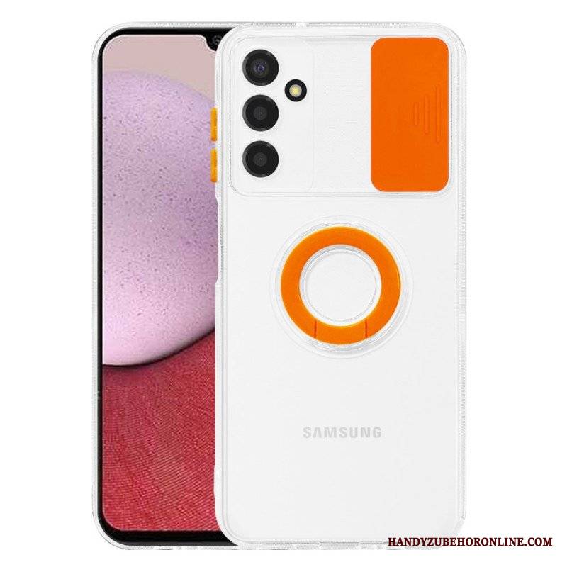 Etui do Samsung Galaxy A14 / A14 5G Przezroczysty Z Pierścieniem Podtrzymującym