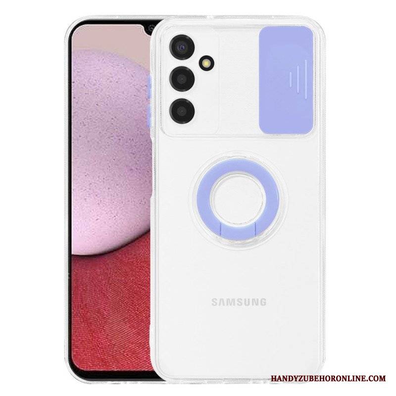 Etui do Samsung Galaxy A14 / A14 5G Przezroczysty Z Pierścieniem Podtrzymującym