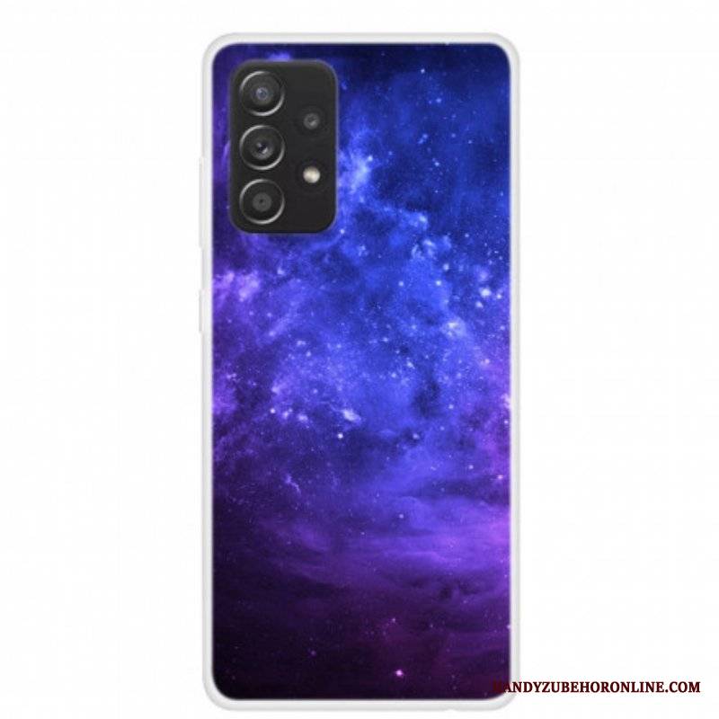 Etui do Samsung Galaxy A52 4G / A52 5G / A52s 5G Galaktyka Silikonowa