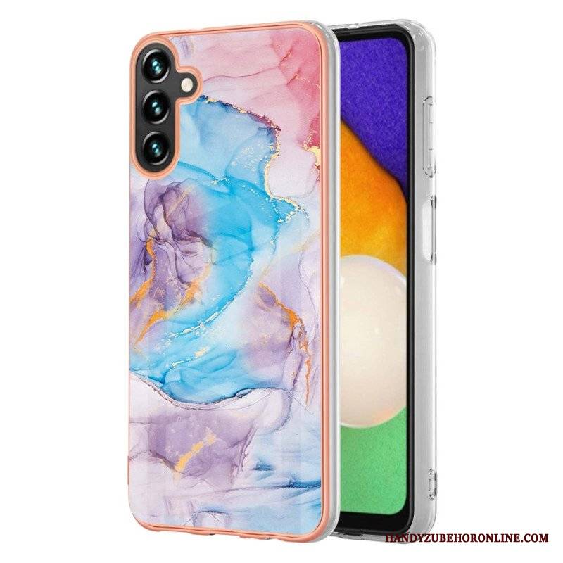 Etui do Samsung Galaxy A54 5G Akwarela Marmuru