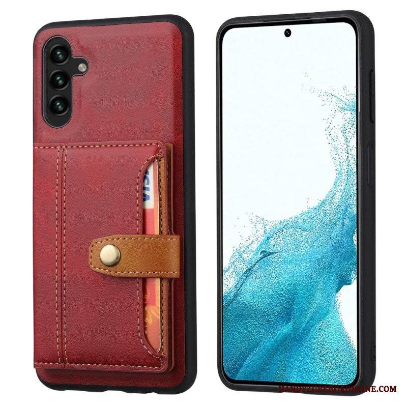 Etui do Samsung Galaxy A54 5G Pasek Podtrzymujący Posiadacza Karty