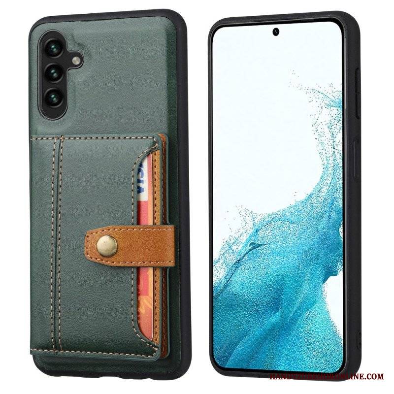 Etui do Samsung Galaxy A54 5G Pasek Podtrzymujący Posiadacza Karty