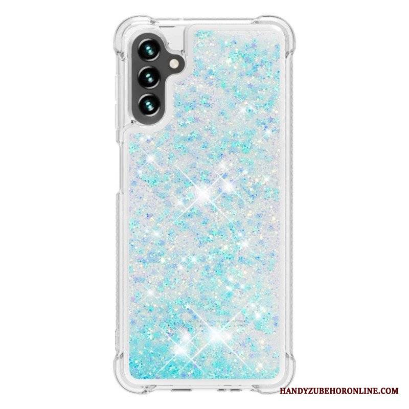 Etui do Samsung Galaxy A54 5G Pragnienia Cekiny