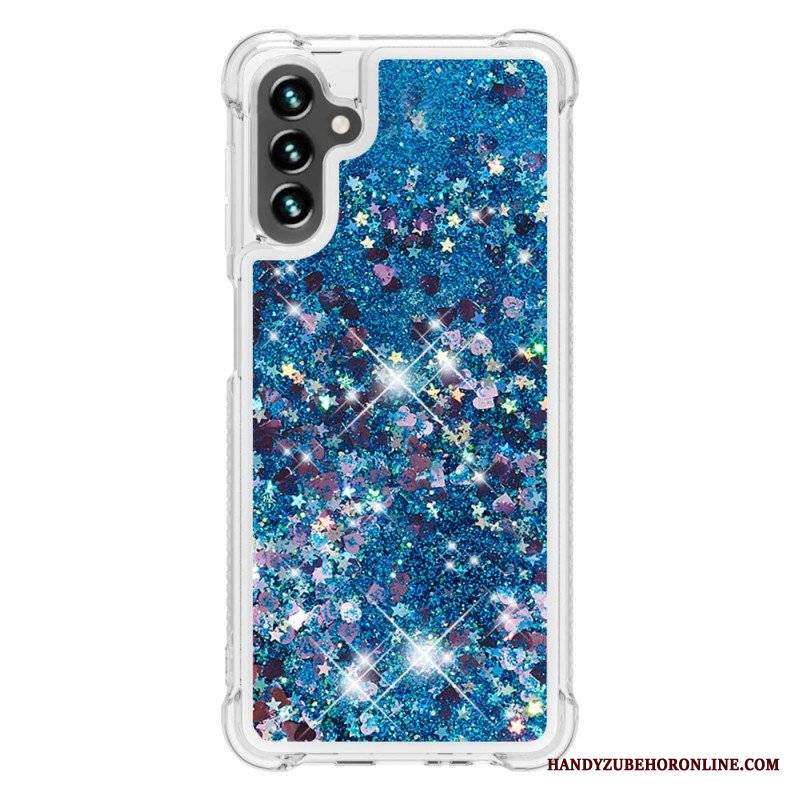 Etui do Samsung Galaxy A54 5G Pragnienia Cekiny