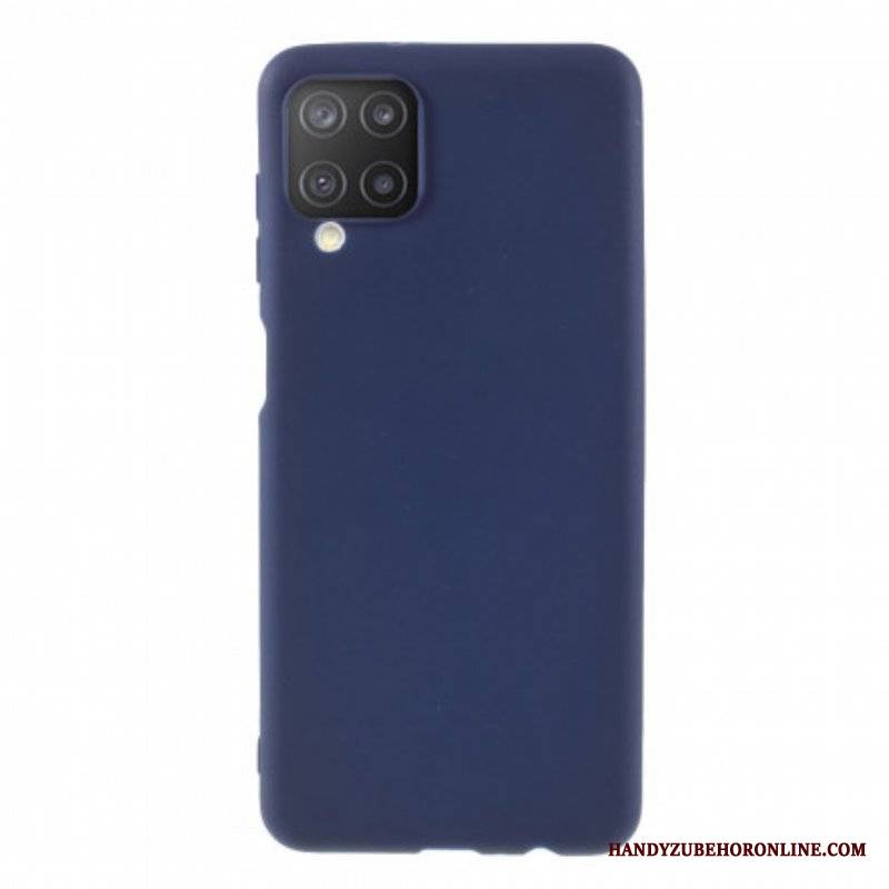 Etui do Samsung Galaxy M12 / A12 Matowy Silikon