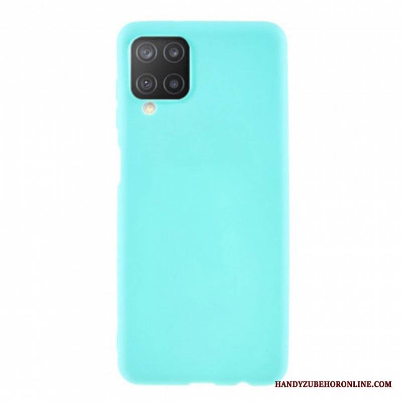 Etui do Samsung Galaxy M12 / A12 Matowy Silikon