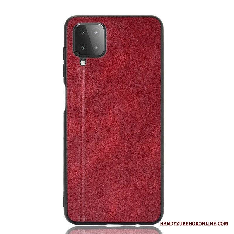 Etui do Samsung Galaxy M12 / A12 Skórzany Efekt Couture