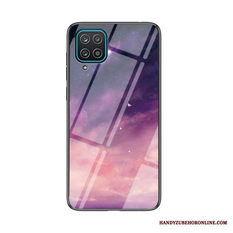 Etui do Samsung Galaxy M12 / A12 Szkło Hartowane Piękno