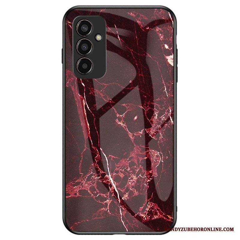 Etui do Samsung Galaxy M13 Marmurowe Szkło Hartowane