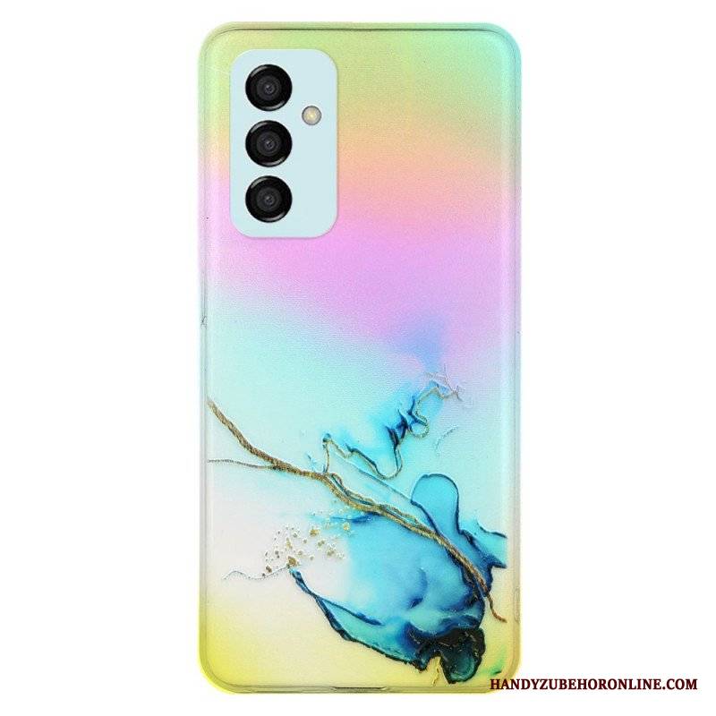 Etui do Samsung Galaxy M23 5G Marmur Z Efektem Lasera