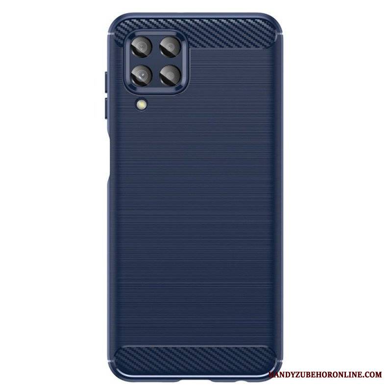 Etui do Samsung Galaxy M33 5G Szczotkowane Włókno Węglowe