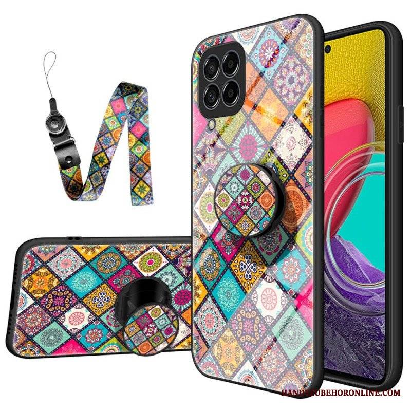 Etui do Samsung Galaxy M53 5G Coś Pozszywanego Z Kawałków