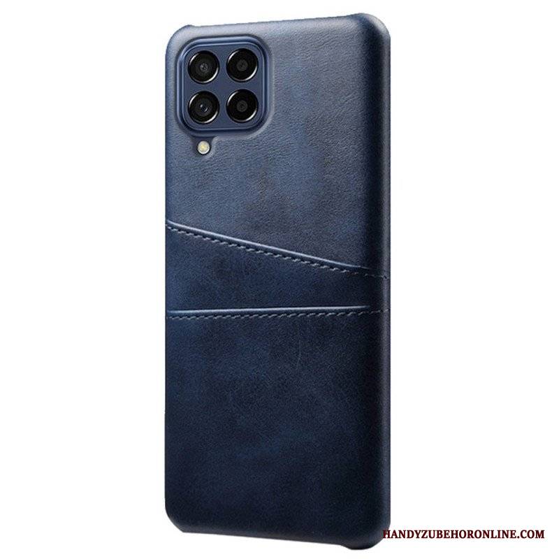 Etui do Samsung Galaxy M53 5G Etui Na Karty Z Efektem Skóry