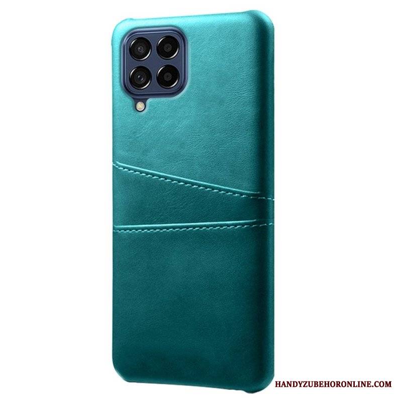 Etui do Samsung Galaxy M53 5G Etui Na Karty Z Efektem Skóry