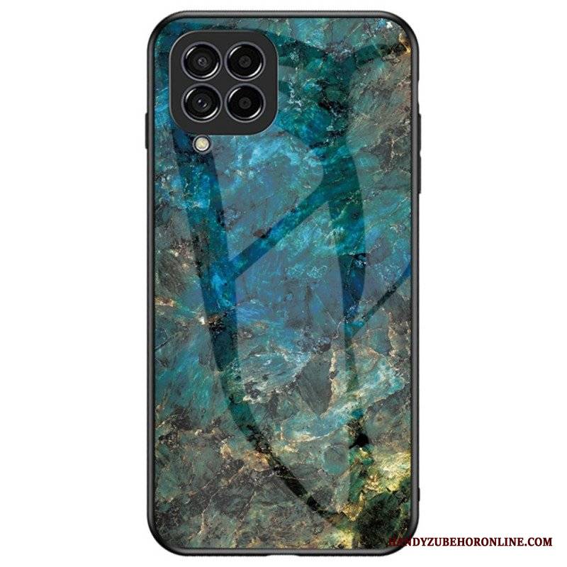 Etui do Samsung Galaxy M53 5G Marmurowe Szkło Hartowane